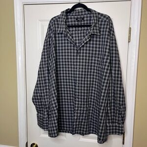 Big and tall casual button down